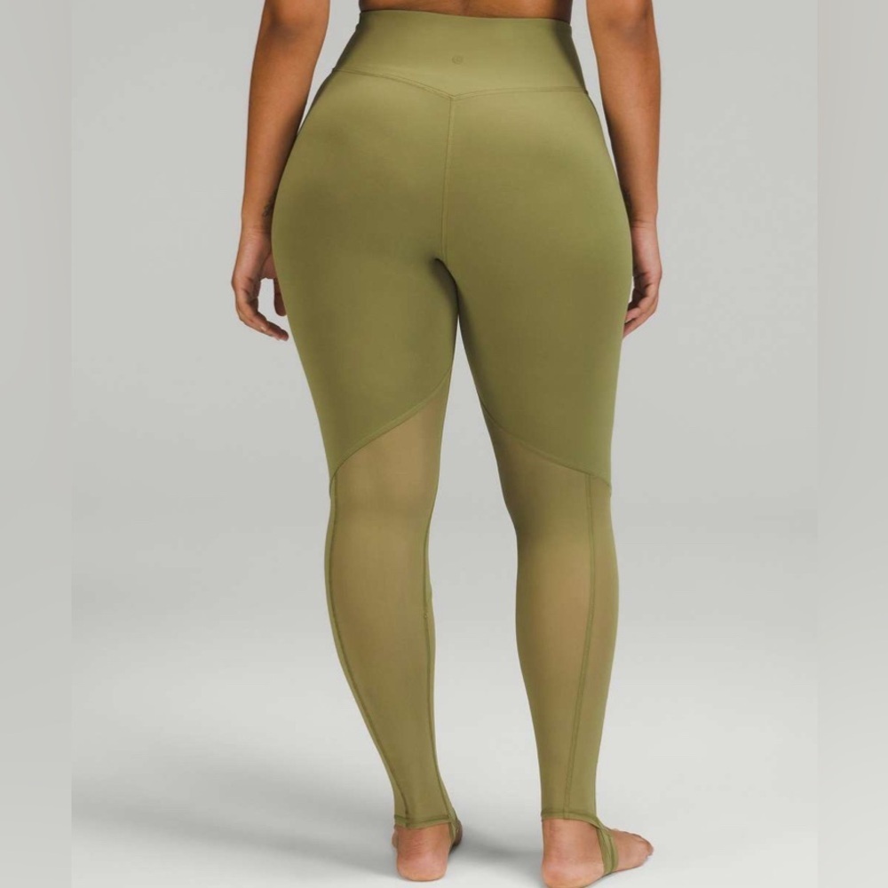 Lululemon Nulu and Crisscross Mesh Stirrup Tight
- Bronze Green - Picture 2 of 8